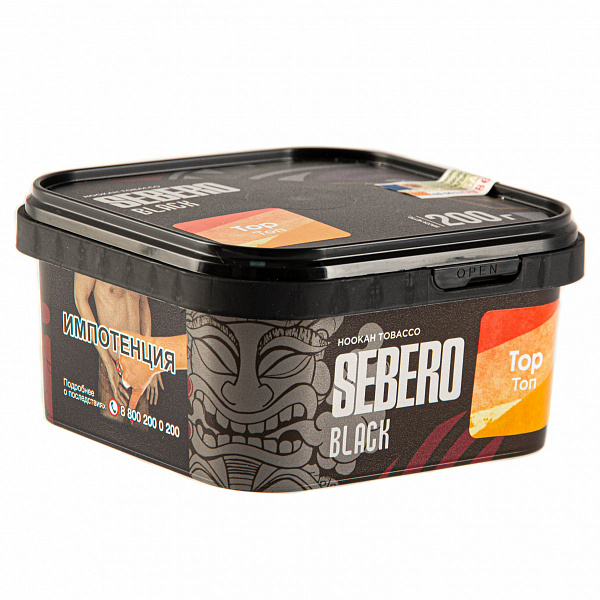 Табак SEBERO BLACK TOP 200 гр в Новом Уренгое