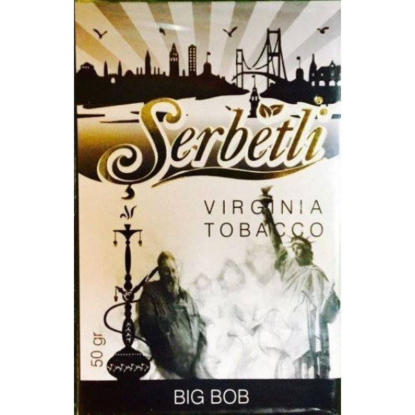 Табак Serbetli Big Bob 50 грамм в Новом Уренгое