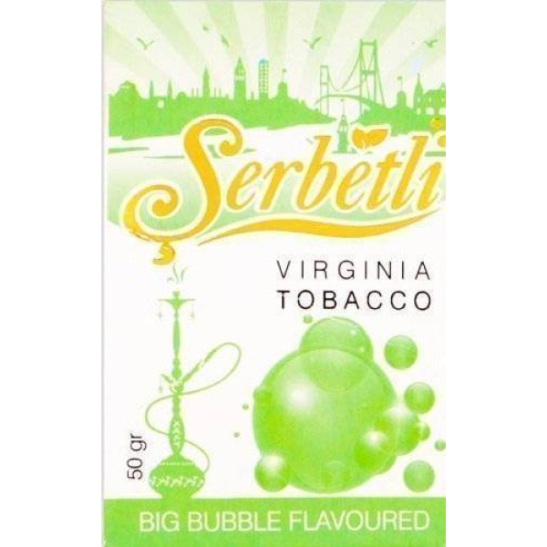 Табак Serbetli Big Bubble 50 грамм в Новом Уренгое