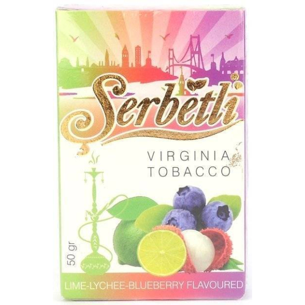 Табак Serbetli Lime Lychee Blueberry в Новом Уренгое
