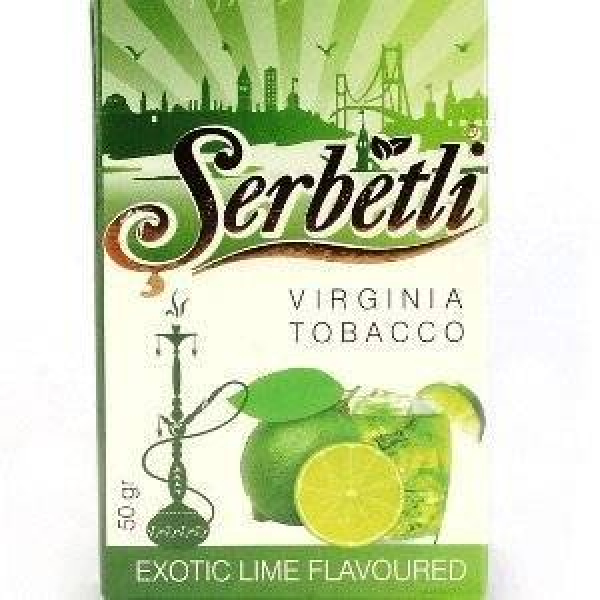 Табак Serbetli Exotic Lime 50 грамм в Новом Уренгое
