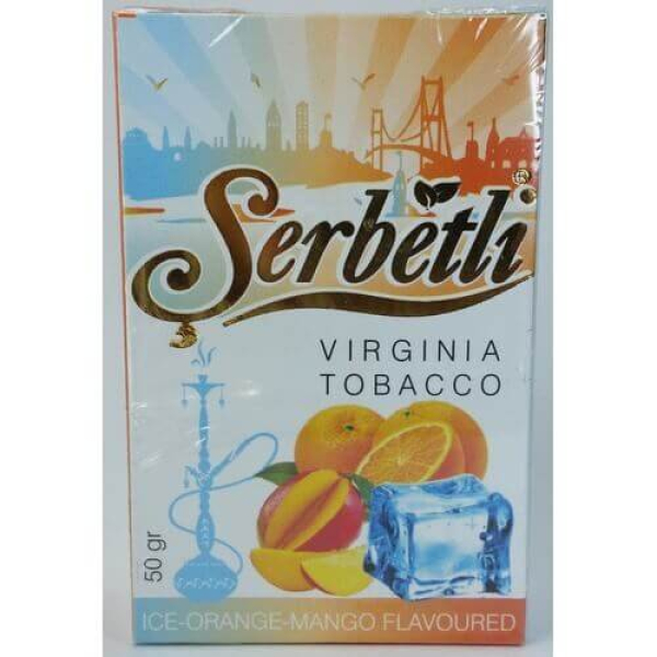 Табак Serbetli Ice Orange Mango 50 грамм в Новом Уренгое