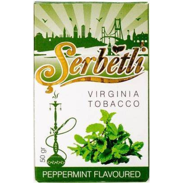 Табак Serbetli Peppermint 50 грамм в Новом Уренгое