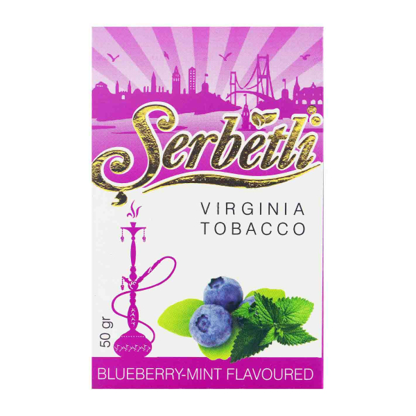 Табак Serbetli Черника с мятой 50 гр в Новом Уренгое