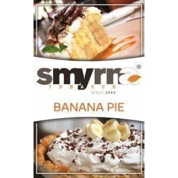 Табак Smyrna Banana Pie 50 грамм в Новом Уренгое