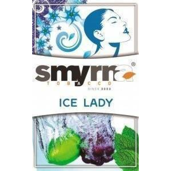Табак Smyrna Ice Lady 50 грамм в Новом Уренгое