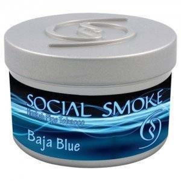 Табак Social Smoke Baja Blue 250 грамм в Новом Уренгое