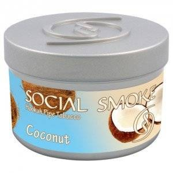 Табак Social Smoke Coconut 250 грамм в Новом Уренгое