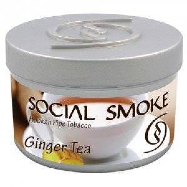 Табак Social Smoke Ginger Tea 250 грамм в Новом Уренгое