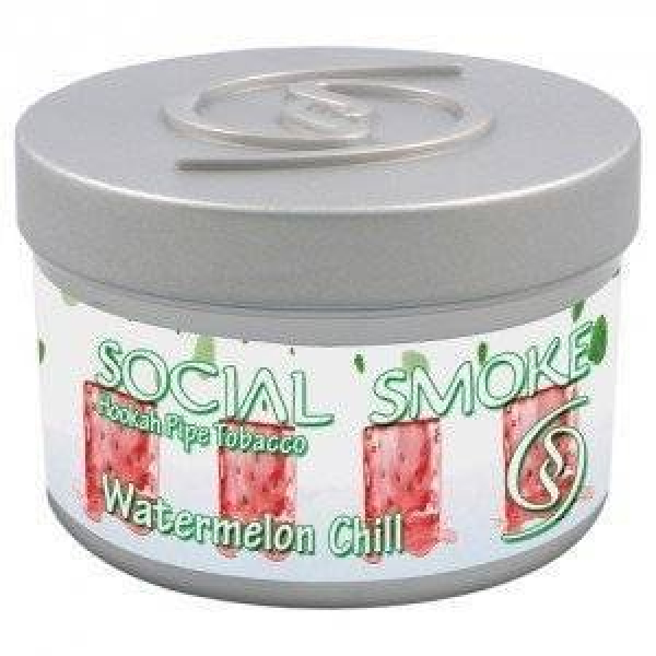 Табак Social Smoke Watermelon Chill 250 грамм в Новом Уренгое