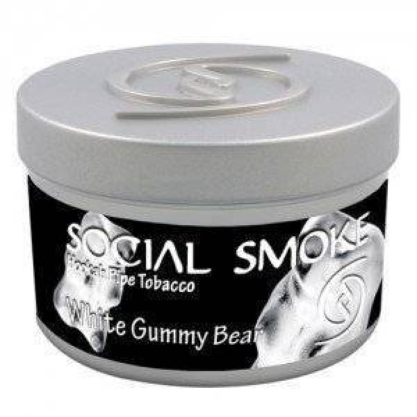 Табак Social Smoke White Gummy Bear 250 грамм в Новом Уренгое