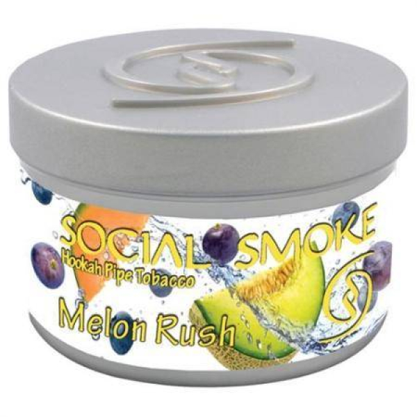 Табак Social Smoke Melon Rush 250 грамм в Новом Уренгое