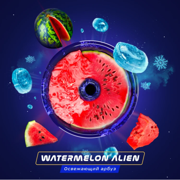 Паста Space Smoke ZERO Watermelon  Alien (Арбуз с  холодком) 30 гр в Новом Уренгое