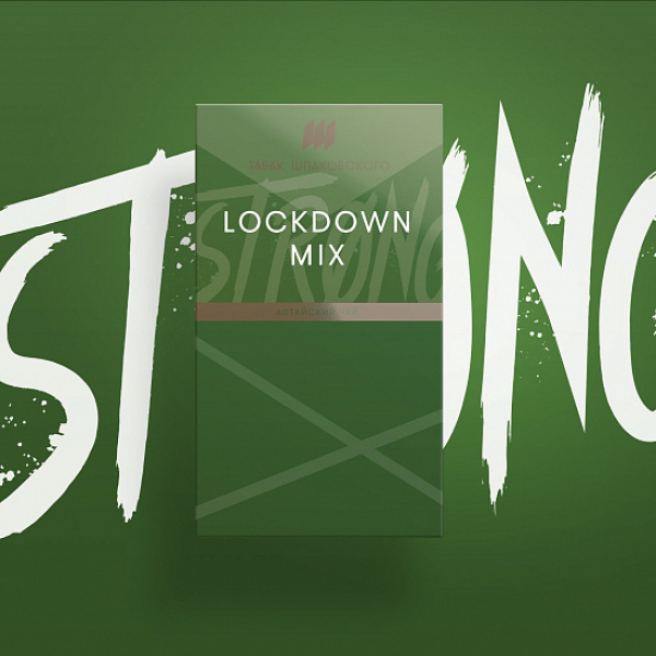 Табак Шпаковского Strong Lockdown mix (Алтайский чай) 40 гр в Новом Уренгое
