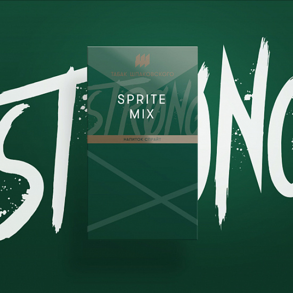 Табак Шпаковского Strong Sprite Mix (Напиток Спрайт) 40 гр в Новом Уренгое