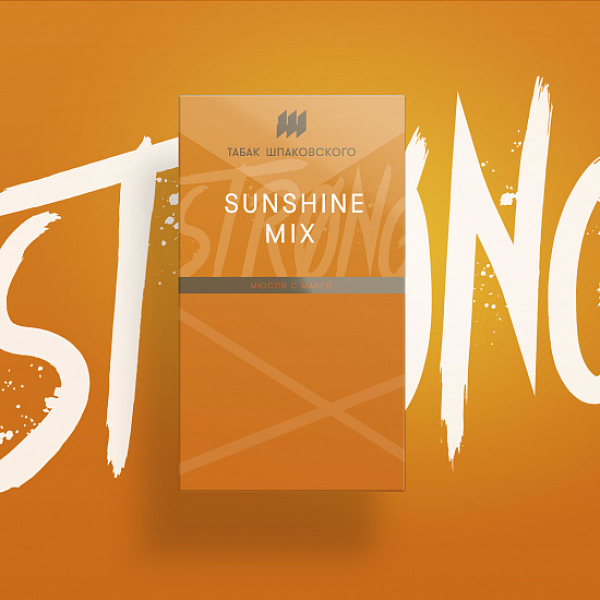 Табак Шпаковского Strong Sunshine MIx (Мюсли Манго) 40 гр в Новом Уренгое
