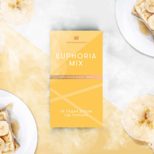 Табак Шпаковского Euphoria (Бельгийские Вафли Банан) 40 грамм в Новом Уренгое