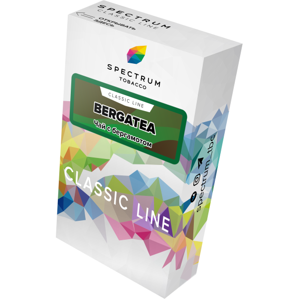 Табак Spectrum Classic bergatea 40 грамм в Новом Уренгое