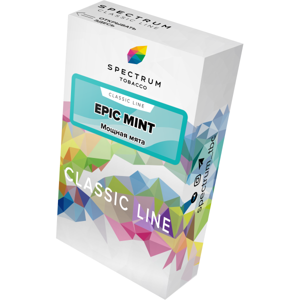 Табак Spectrum Classic epic mint 40 грамм в Новом Уренгое
