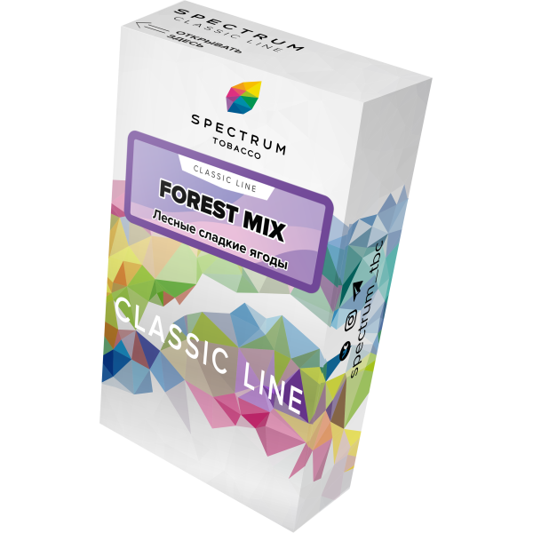 Табак Spectrum Classic forest mix 40 грамм в Новом Уренгое