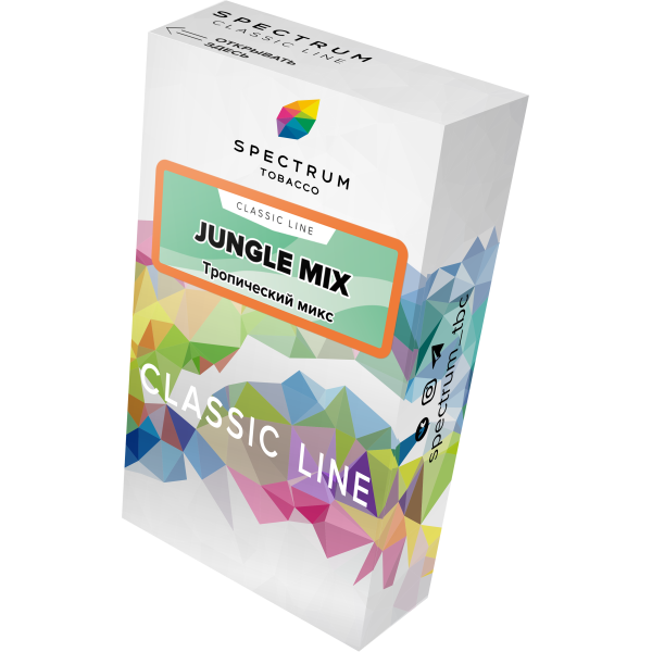Табак Spectrum Classic jungle mix 40 грамм в Новом Уренгое