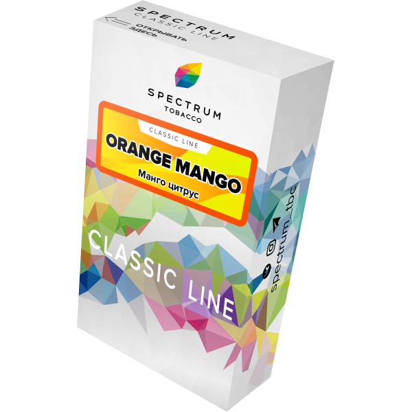 Табак Spectrum Classic orange mango 40 грамм в Новом Уренгое