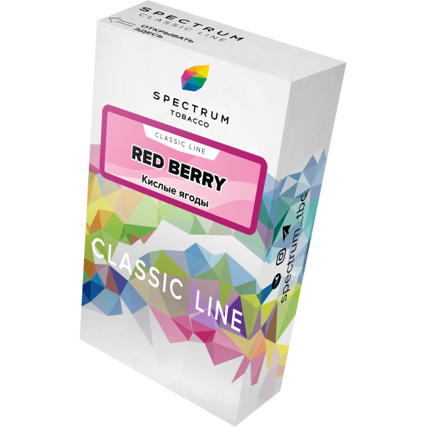 Табак Spectrum Classic red berry 40 грамм в Новом Уренгое
