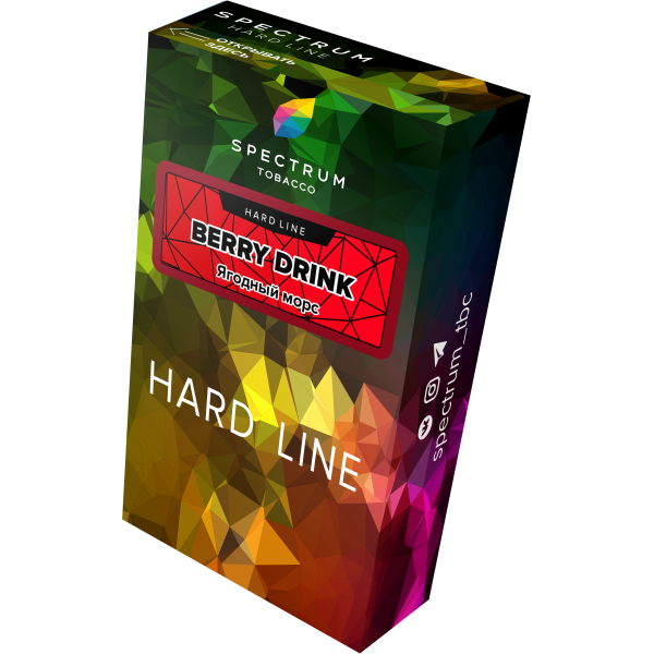 Табак Spectrum Hard berry drink 40 грамм в Новом Уренгое