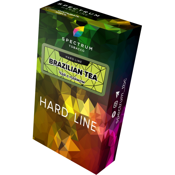 Табак Spectrum Hard brazilian tea 40 грамм в Новом Уренгое