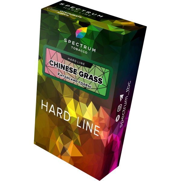 Табак Spectrum Hard chinese grass 40 грамм в Новом Уренгое