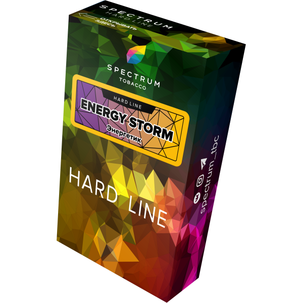 Табак Spectrum Hard energy storm 40 грамм в Новом Уренгое