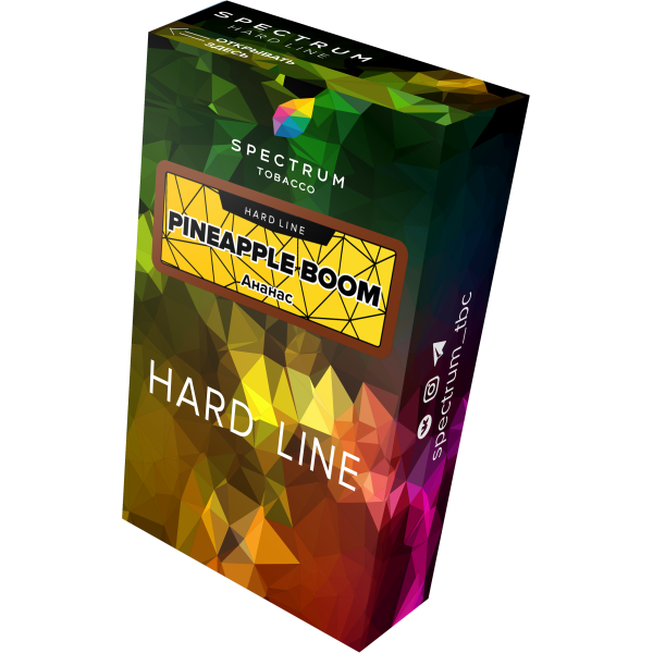 Табак Spectrum Hard pinapple boom 40 грамм в Новом Уренгое