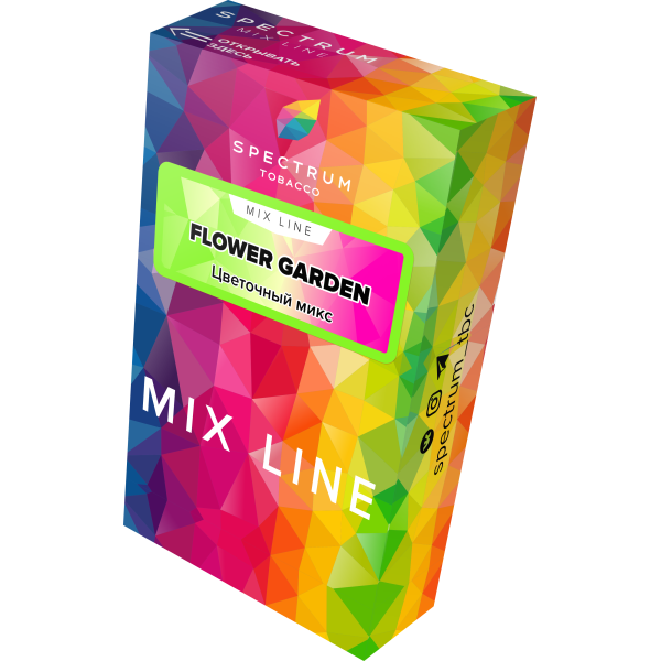 Табак Spectrum Mix Line Flower Garden 40 грамм в Новом Уренгое