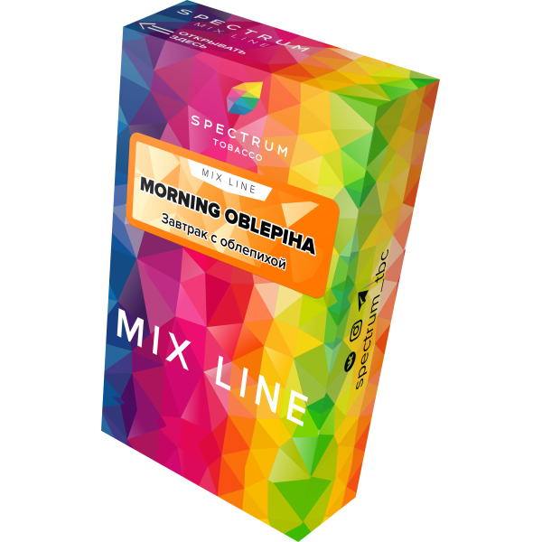 Табак Spectrum Mix Line Morning Oblepiha 40 грамм в Новом Уренгое