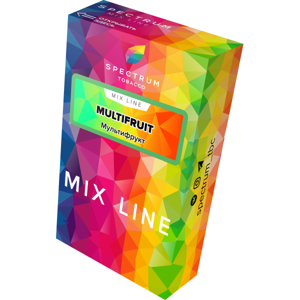 Табак Spectrum Mix Line Multifruit 40 грамм в Новом Уренгое