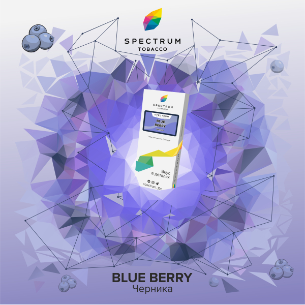 Табак Spectrum Classic Blue Berry 100 грамм в Новом Уренгое