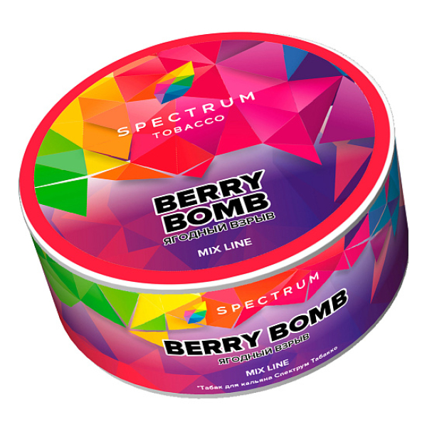 Табак Spectrum Mix Line Berry bomb (Ягодный взрыв) 25 гр в Новом Уренгое