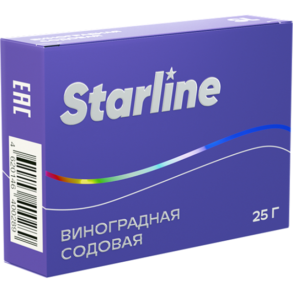 Табак Starline Виноградная содовая 25 гр в Новом Уренгое