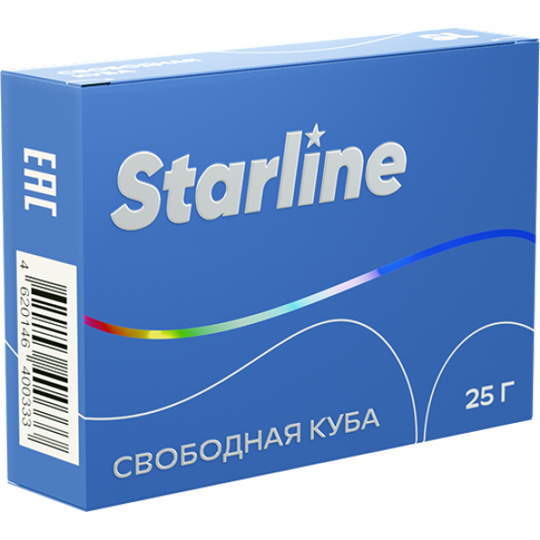 Табак Starline Свободная куба 25 гр в Новом Уренгое