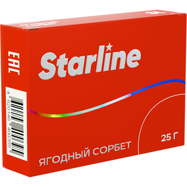 Табак Starline Ягоднный сорбет 25 гр в Новом Уренгое