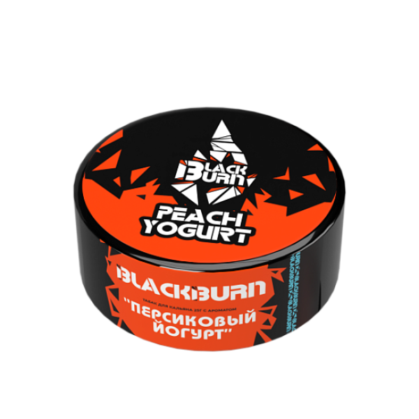 Табак Burn Black Peach Yogurt  25 грамм в Новом Уренгое