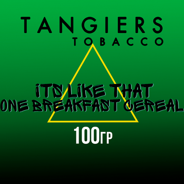 Табак Tangiers BIRQUIQ ITS LIKE THAT ONE BREAKFAST CEREAL 100 гр в Новом Уренгое