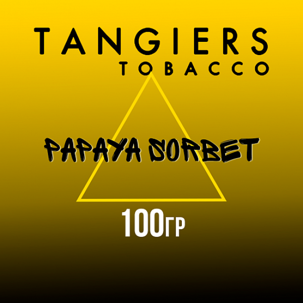 Табак Tangiers NOIR PAPAYA SORBET 100 гр в Новом Уренгое