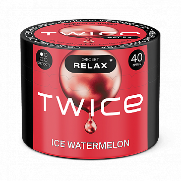 Табак TWICE Ice Watermelon (Ледяной арбуз) 40 гр в Новом Уренгое