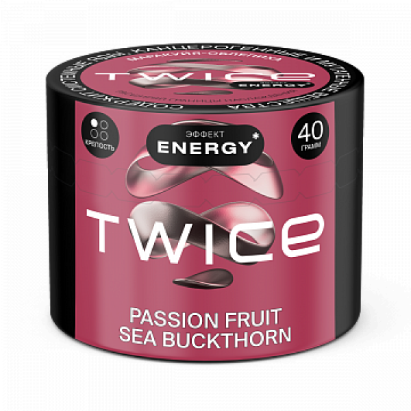 Табак TWICE Passion fruit Sea Buckthorn (Маракуйя Облепиха) 40 гр в Новом Уренгое