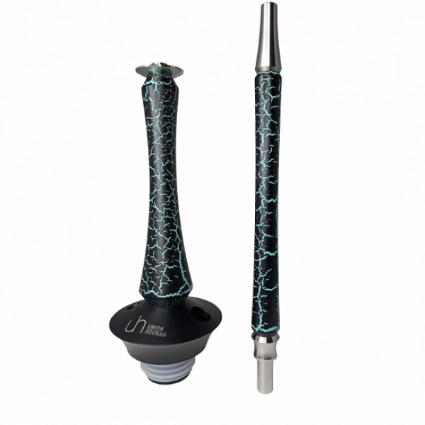 Кальян Union Hookah Sleek Кракле голубой в Новом Уренгое