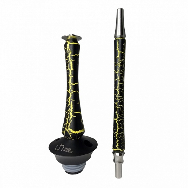 Кальян Union Hookah Sleek Кракле желтый в Новом Уренгое