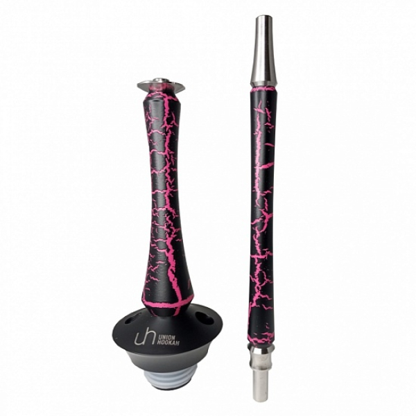 Кальян Union Hookah Sleek Кракле розовый в Новом Уренгое