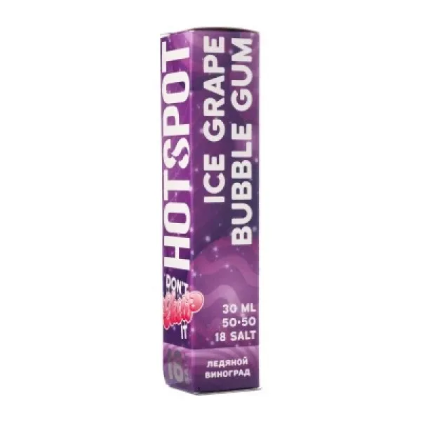 Жидкость HOTSPOT Chow Ice Grape Bubble Gum 30 мл в Новом Уренгое