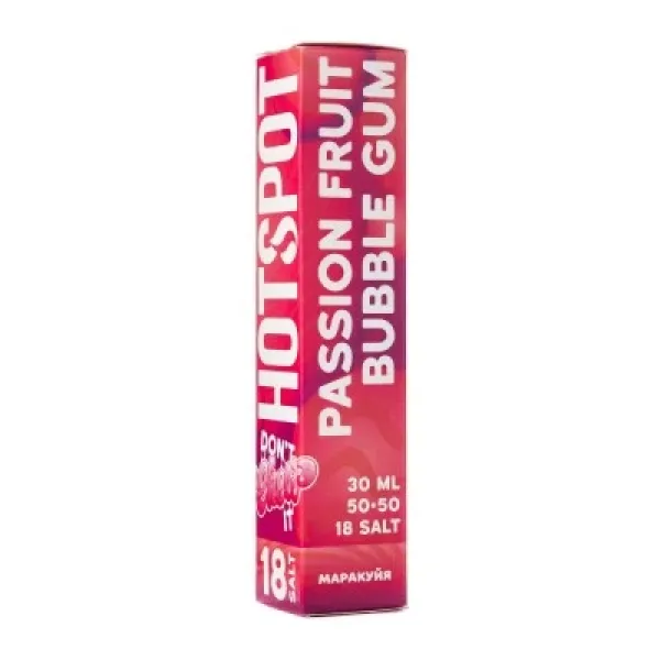 Жидкость HOTSPOT Chow Passion Fruit Bubble Gum 30 мл в Новом Уренгое